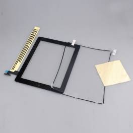 Apple iPad 2 Touch Glass Digitizer/Midframe With Home Button & Adhesive & Screen Protector !!